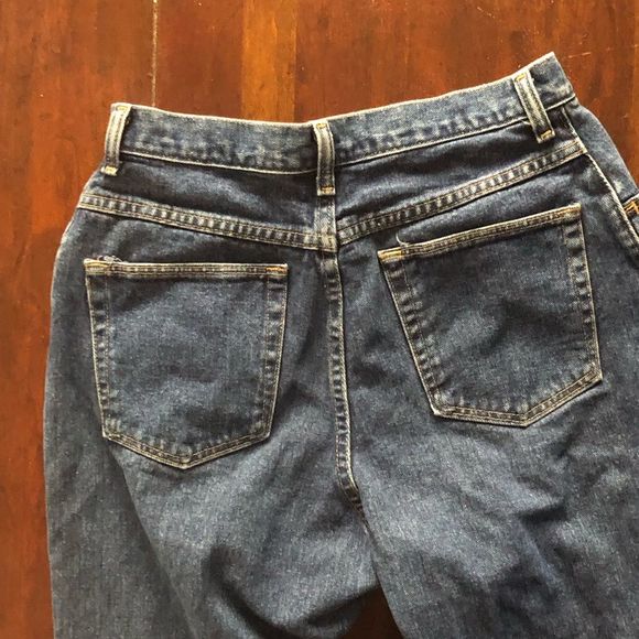 Wrangler for women straight leg mom jeans 10 x 29/med wash/12 in rise/7 in zip - Picture 9 of 14